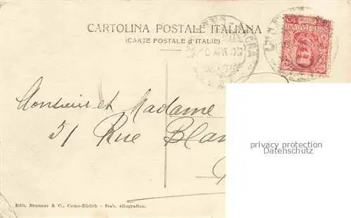 AK / Ansichtskarte Pallanza Lago Maggiore Piemonte IT Piazza Garibaldi