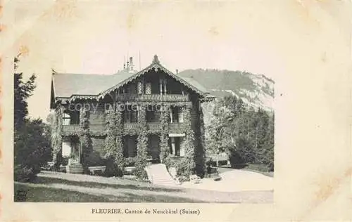 AK / Ansichtskarte Fleurier Val-de-Travers NE Villa Hotel