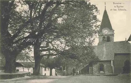 AK / Ansichtskarte Bursins Rolle VD Eglise et les Tilleuls