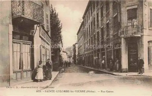 AK / Ansichtskarte Sainte-Colombe-les-Vienne Villefranche-sur-Saone 69 Rhone Rue Garon