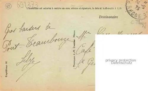 AK / Ansichtskarte Pont-Trambouze Villefranche-sur-Saone 69 Rhone Grande Rue