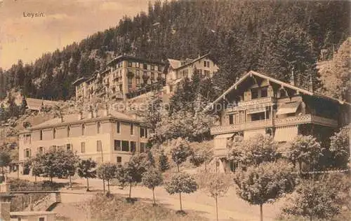 AK / Ansichtskarte Leysin VD Teilansicht