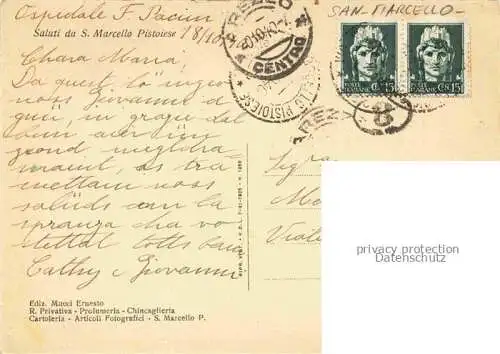 AK / Ansichtskarte San Marcello Pistoiese Pistoia Toscana IT Panorama Stazione climatica