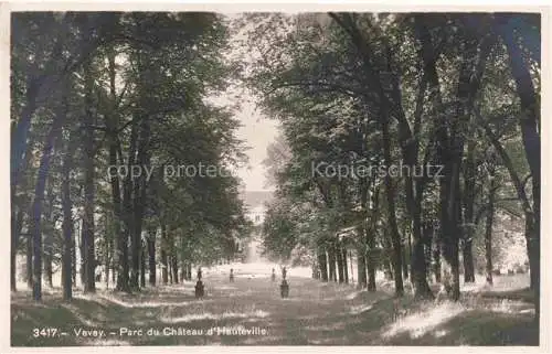 AK / Ansichtskarte VEVEY VD Parc du Château d'Hauteville