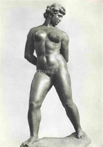 AK / Ansichtskarte MAILLOL (1861-1944) Skulpturen Monument a Blanqui