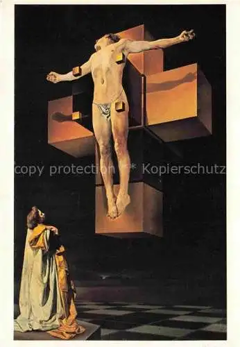 AK / Ansichtskarte DALI Salvador Kuenstlerkarte Crucifixion