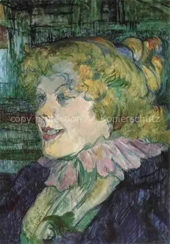 AK / Ansichtskarte TOULOUSE-LAUTREC Henri de (1864-1901) Kuenstlerkarte Anglaise Star Havre 