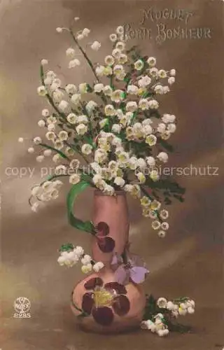 AK / Ansichtskarte Verlag Noyer (AN Paris) Nr. 2285 Maigloeckchen Blumen Vase  