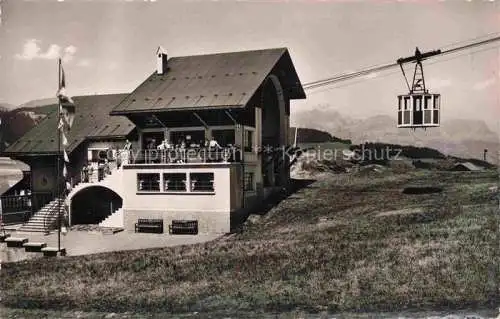 AK / Ansichtskarte Seilbahn Cable-Car Telepherique Megeve Mont d'arbois 