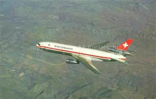 AK / Ansichtskarte FLUGZEUGE ZIVIL McDonnell Douglas Swissair 