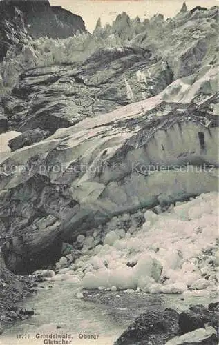 AK / Ansichtskarte Grindelwald BE Oberer Gletscher