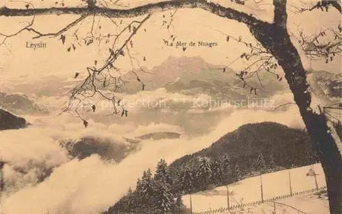 AK / Ansichtskarte Leysin VD La Mer de Nuages