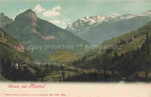 AK / Ansichtskarte Kiental BE Panorama