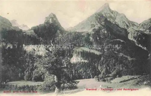 AK / Ansichtskarte Kiental BE mit Tschingel und Aermighorn