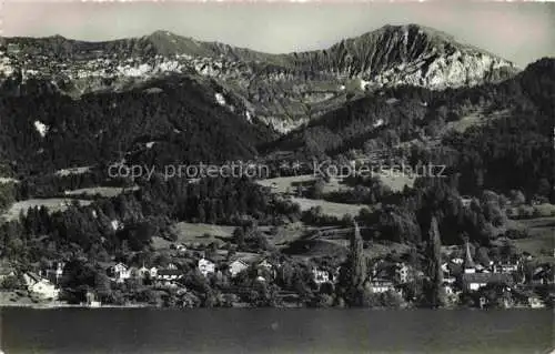 AK / Ansichtskarte Leissigen Thunersee BE mit Morgenberghorn