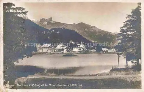 AK / Ansichtskarte Montana-sur-Sierre VS et le Trubelnstock