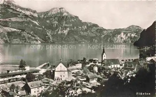AK / Ansichtskarte Flueelen Vierwaldstaettersee UR Panorama