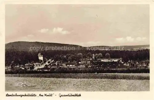 AK / Ansichtskarte Treysa Landeslungenheilstaette Am Knuell Panorama