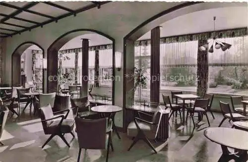 AK / Ansichtskarte Bad Sachsa Osterode Harz Kurmittelhaus Lesehalle