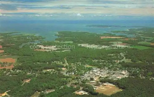 AK / Ansichtskarte Kilmarnock Virginia USA and the Chesapeake Bay Fliegeraufnahme
