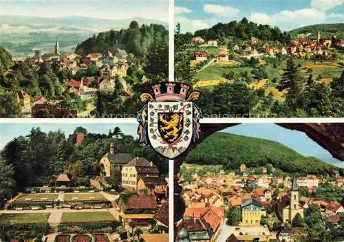 AK / Ansichtskarte Lindenfels Odenwald Teilansichten Luftkurort Perle des Odenwaldes Schlosspark