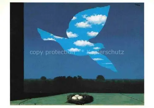 AK / Ansichtskarte MAGRITTE Rene (1898-1967) Kuenstlerkarte The Returen Taube Nest