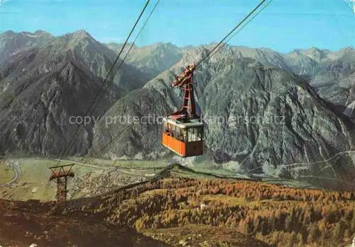 AK / Ansichtskarte Seilbahn Cable-Car Telepherique Venetseilbahn Zams Tirol