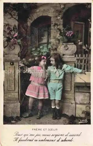AK / Ansichtskarte Foto Sirius Nr. 727 Maedchen Geschwister 