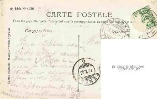 AK / Ansichtskarte Foto Stebbing Paris Nr. 1030 Briefkasten Kind Hut 
