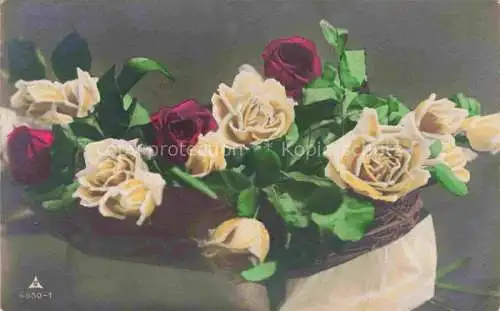 AK / Ansichtskarte Foto PH Paris Nr. 4650-1 Blumenkorb 