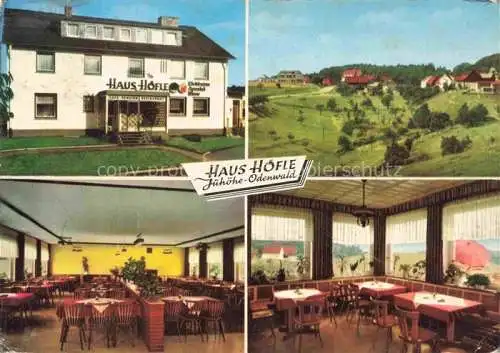 AK / Ansichtskarte Juhoehe Pension Café Restaurant Haus Hoefle Gastraeume Panorama