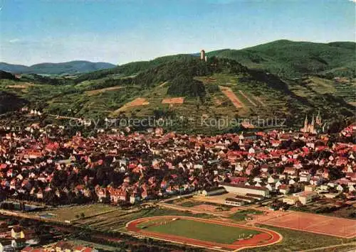 AK / Ansichtskarte Heppenheim Bergstrasse Panorama Sportanlagen