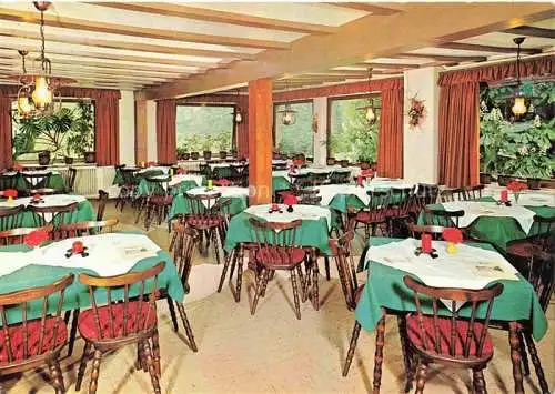 AK / Ansichtskarte Wald-Erlenbach Gasthaus Pension zur Rose Gastraum