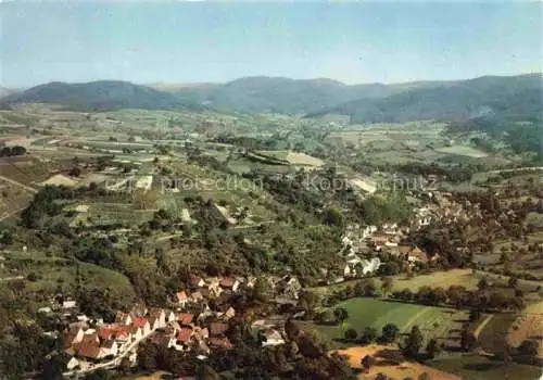 AK / Ansichtskarte Zell Bensheim Hessen Fliegeraufnahme