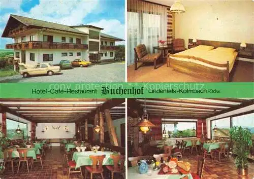 AK / Ansichtskarte Kolmbach Bensheim Hotel Café Restaurant Buchenhof Fremdenzimmer