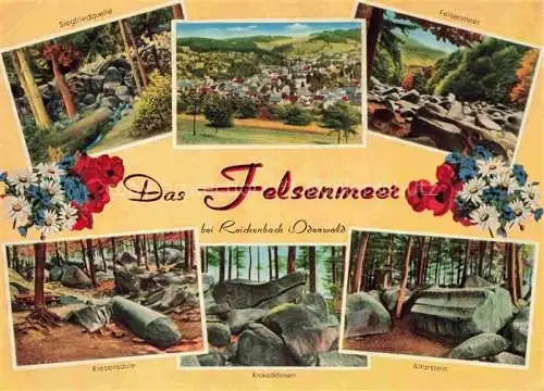 AK / Ansichtskarte Reichenbach Odenwald Lautertal Bergstrasse Hessen Panorama Siegfriedquelle Felsenmeer Natur