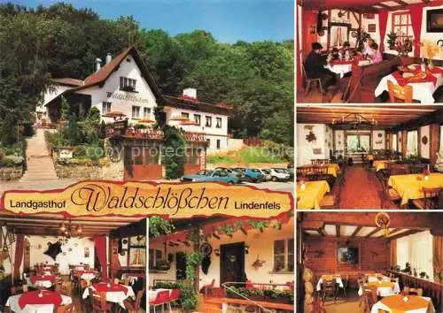 AK / Ansichtskarte Lindenfels Odenwald Landgasthof Waldschloesschen Restaurant