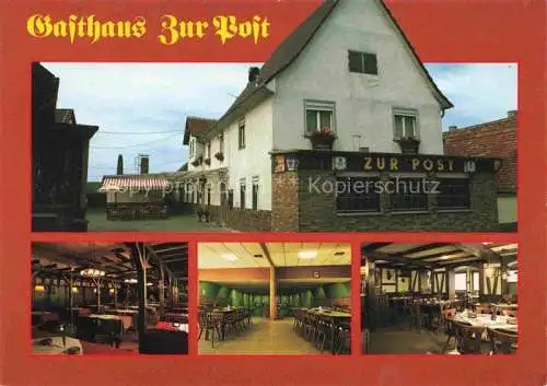 AK / Ansichtskarte Rodau Bergstrasse Gasthaus zur Post Restaurant