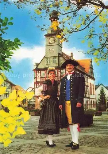 AK / Ansichtskarte Lorsch Hessen 31. Hessentag Hessentagspaerchen Trachten
