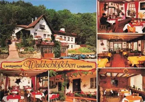 AK / Ansichtskarte Lindenfels Odenwald Landgasthof Waldschloesschen Restaurant