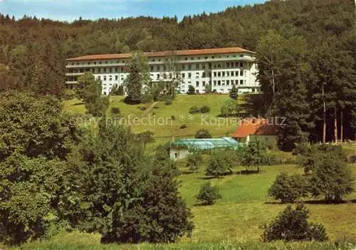 AK / Ansichtskarte Winterkasten Lindenfels Hessen Eleonorenklinik