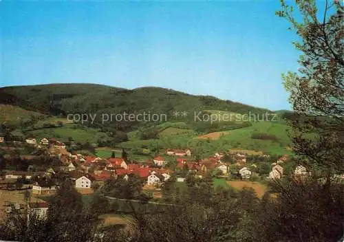 AK / Ansichtskarte Schlierbach Bergstrasse Lindenfels Hessen Panorama