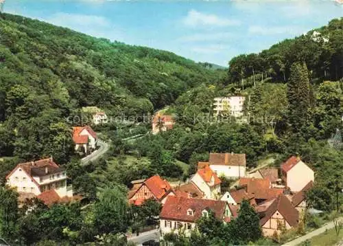 AK / Ansichtskarte Auerbach Bergstrasse Bensheim Hessen Teilansicht Luftkurort