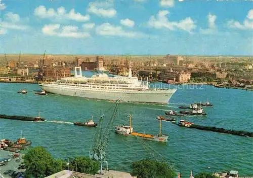AK / Ansichtskarte Dampfer Oceanliner S.S. Rotterdam 