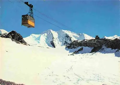 AK / Ansichtskarte Seilbahn Cable-Car Telepherique Diavolezza Piuz Palue Bellavista