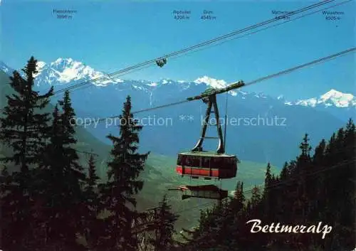AK / Ansichtskarte Seilbahn Cable-Car Telepherique Bettmeralp