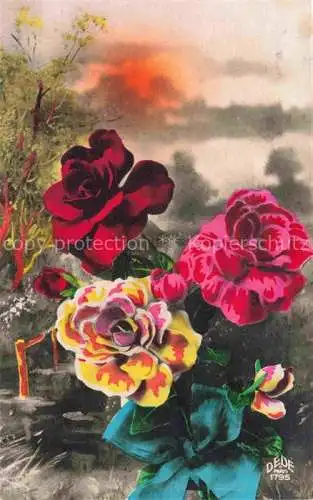 AK / Ansichtskarte Foto DEDE Nr. 1795 Rosen