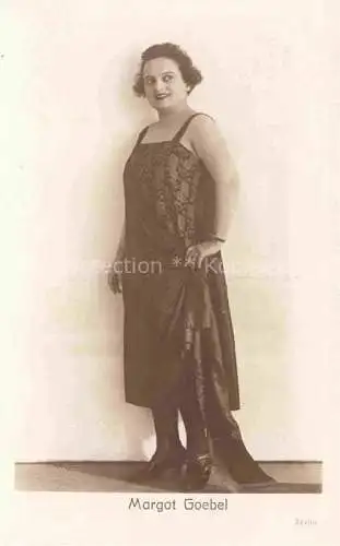 AK / Ansichtskarte Show  SchauspielerIN Actor Acteur Actrice Attore Attrice-- Margot Goebel