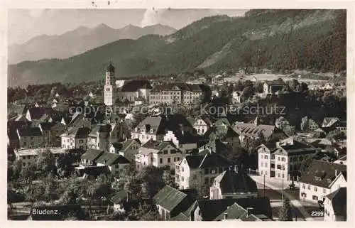 AK / Ansichtskarte Bludenz Vorarlberg AT Stadtpanorama mit Kirche