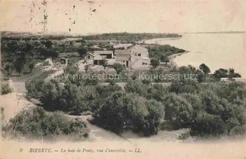 AK / Ansichtskarte BIZERTE Tunesie Baie de Ponty sur d'ensemble